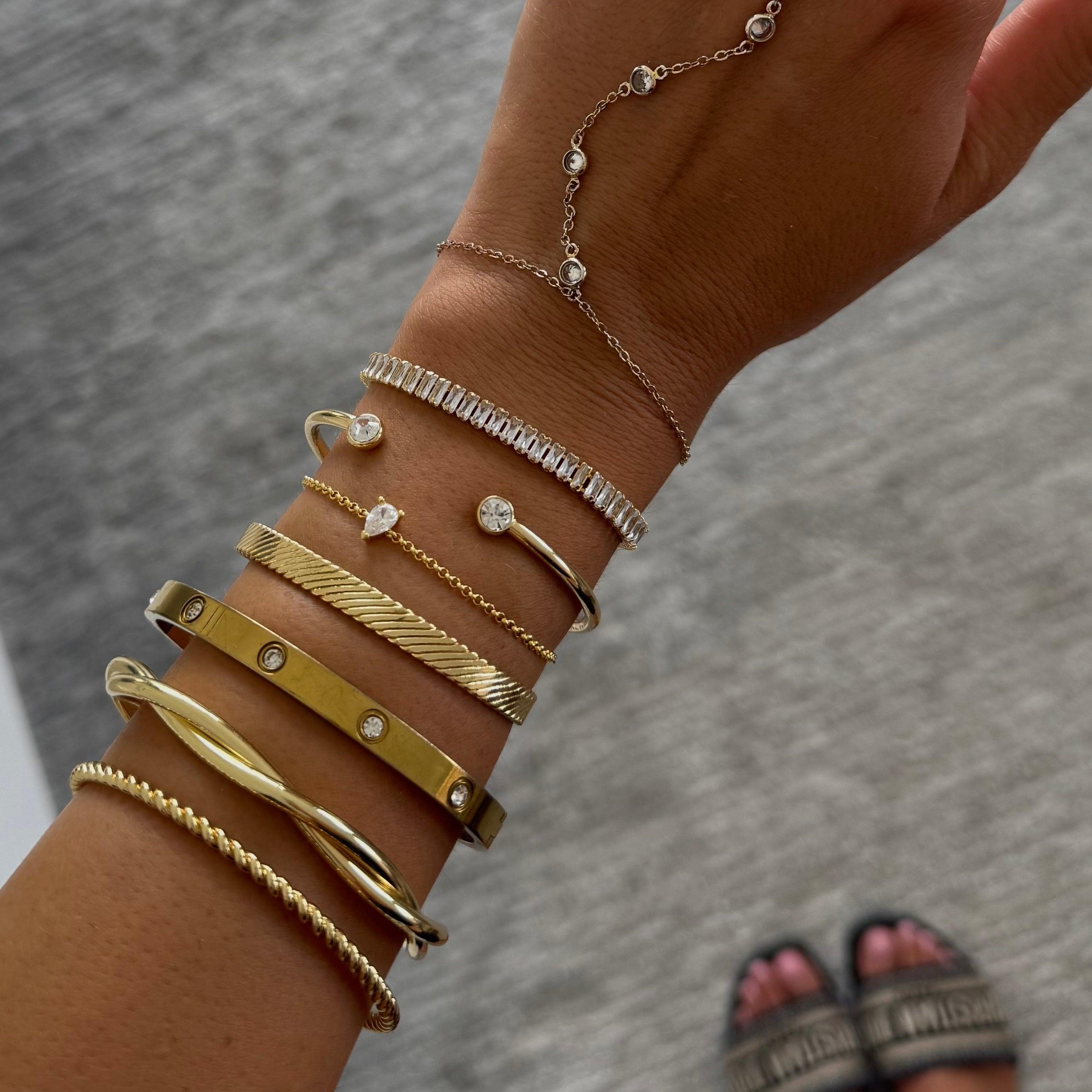 Twist Of Fate Bangle
