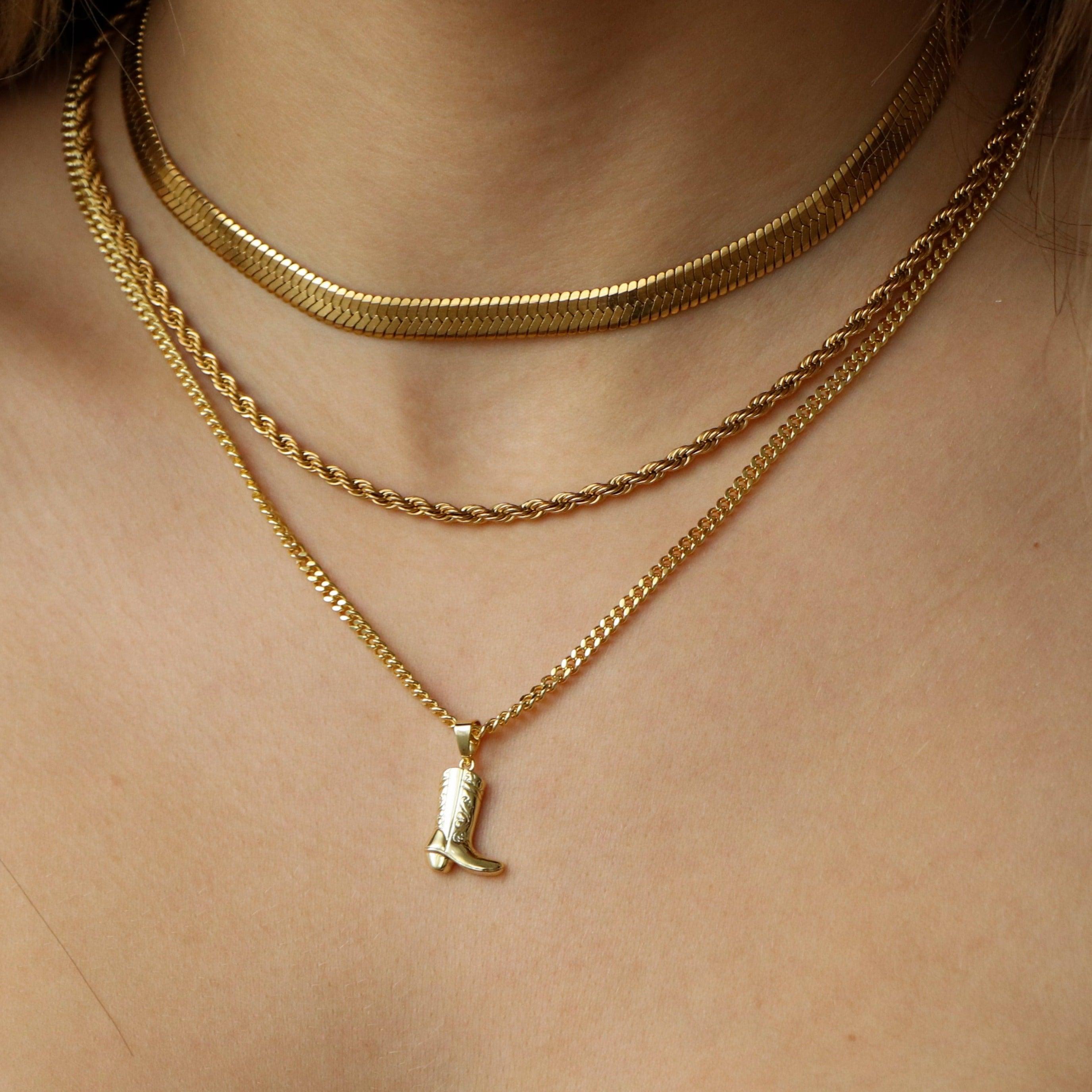 Shining Snake Choker Necklace 3.0