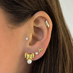 Rosette Earrings