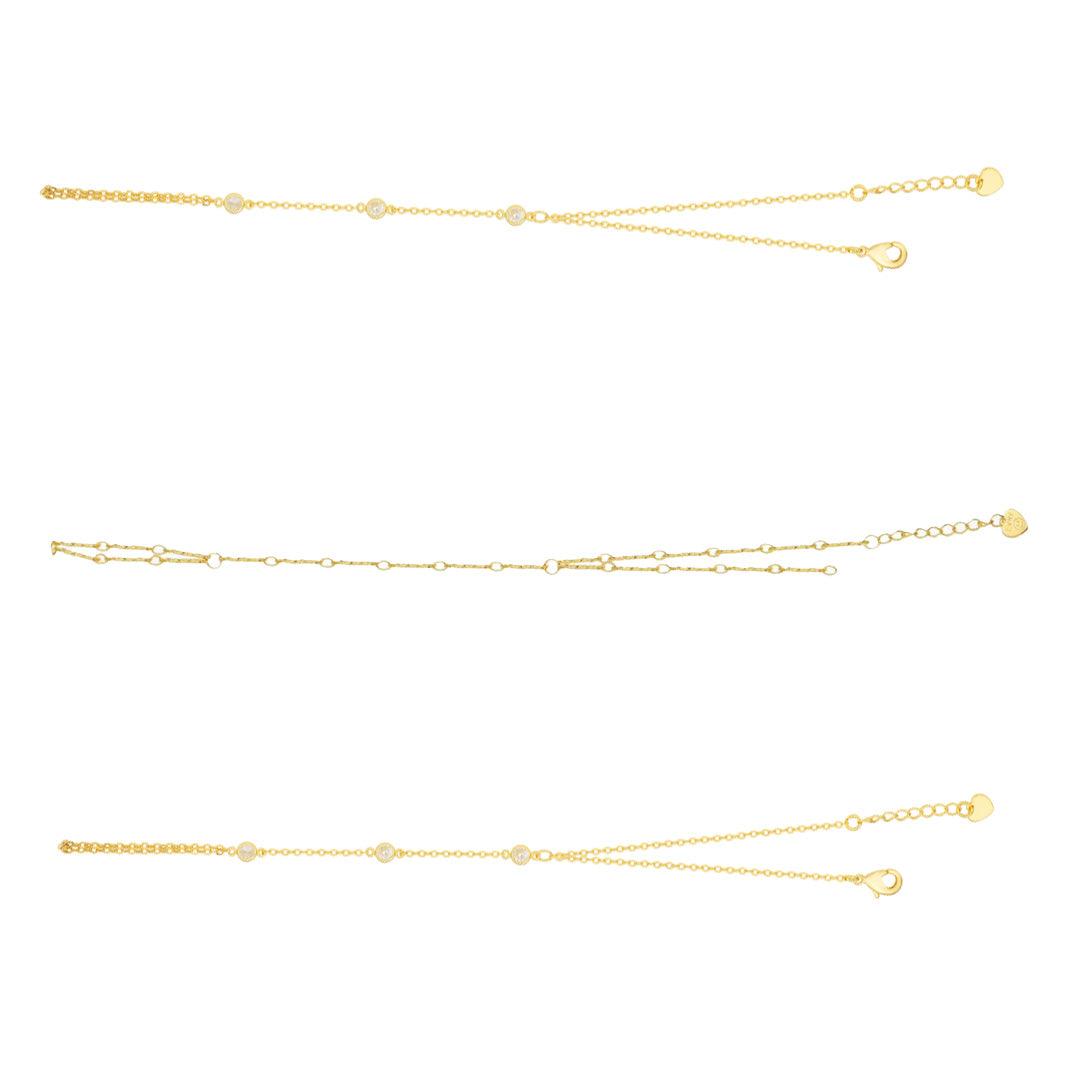 Viral Hand Chain Bundle : 3 Piece Hand Chain Bundle